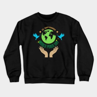 International Peace Day Crewneck Sweatshirt